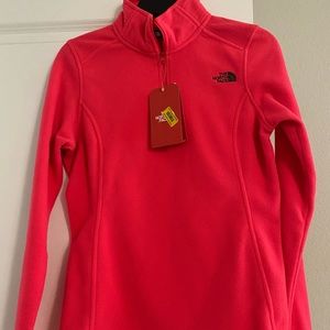 The north face Bright fushia fleece sweater